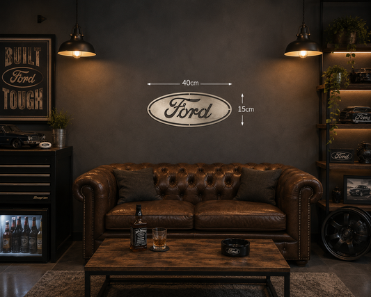 FORD oval metal sign