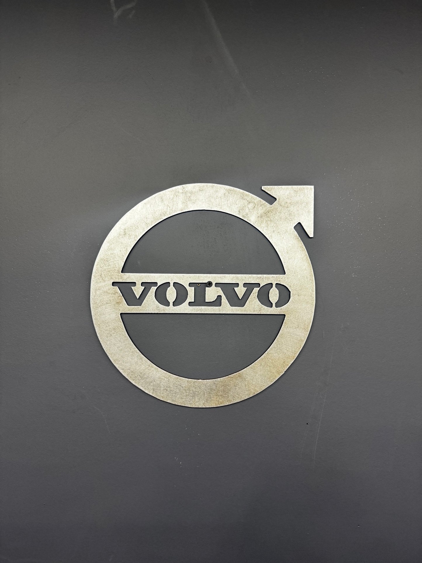 VOLVO round metal sign