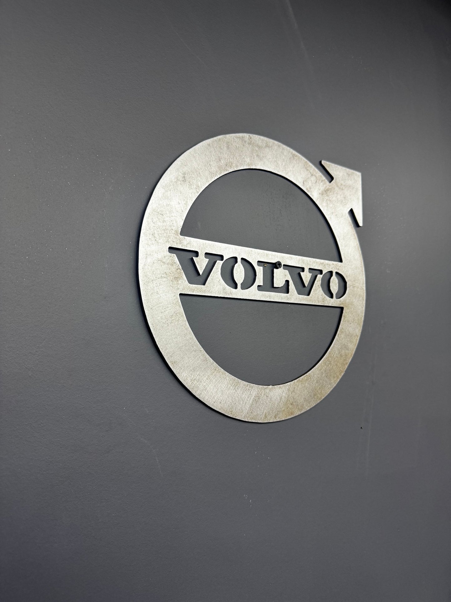 VOLVO round metal sign