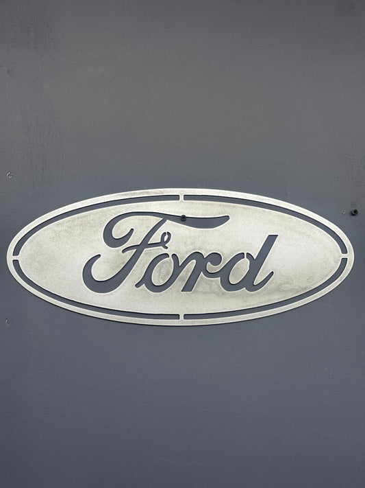 FORD oval metal sign