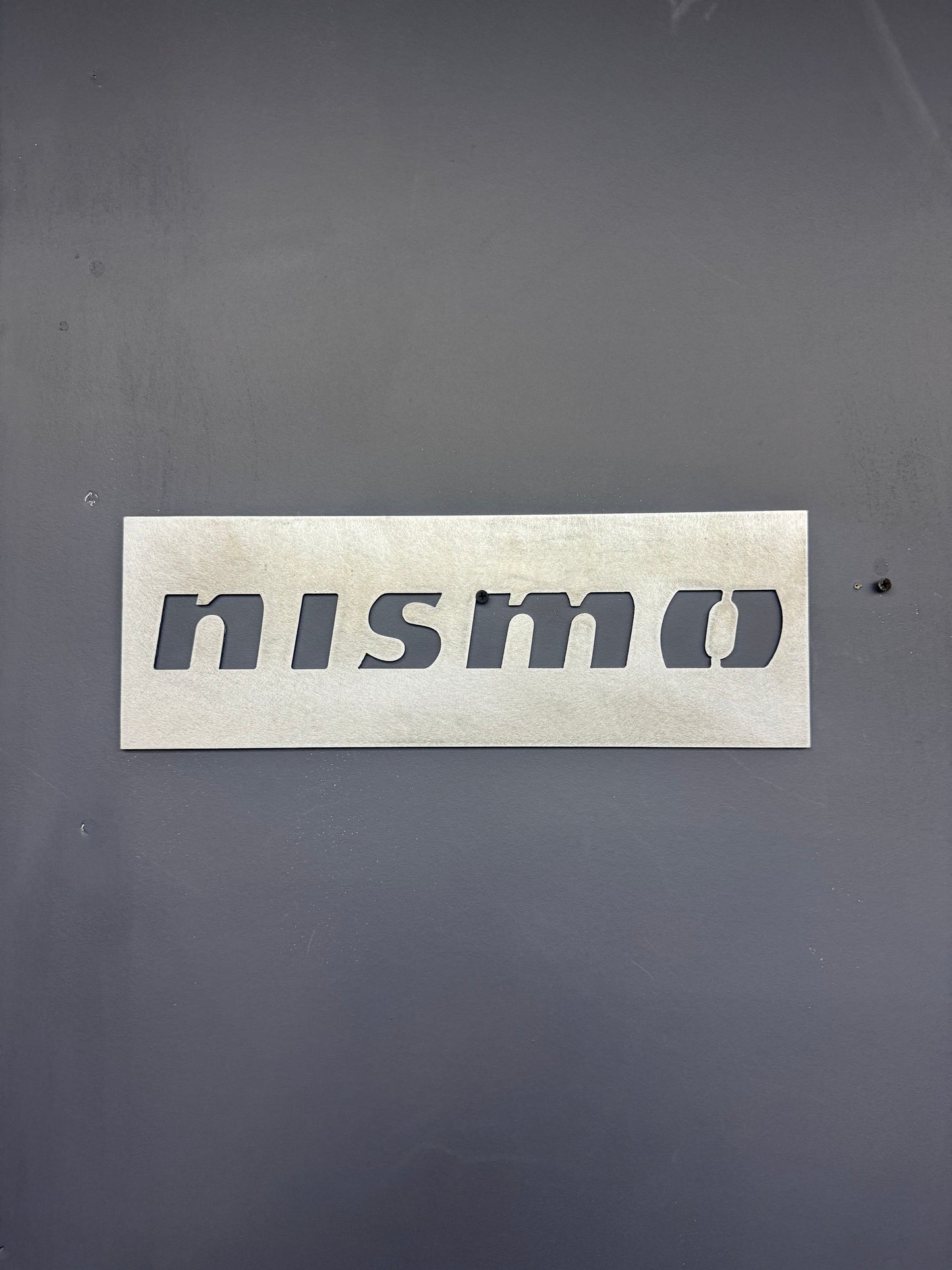 NISMO metal sign