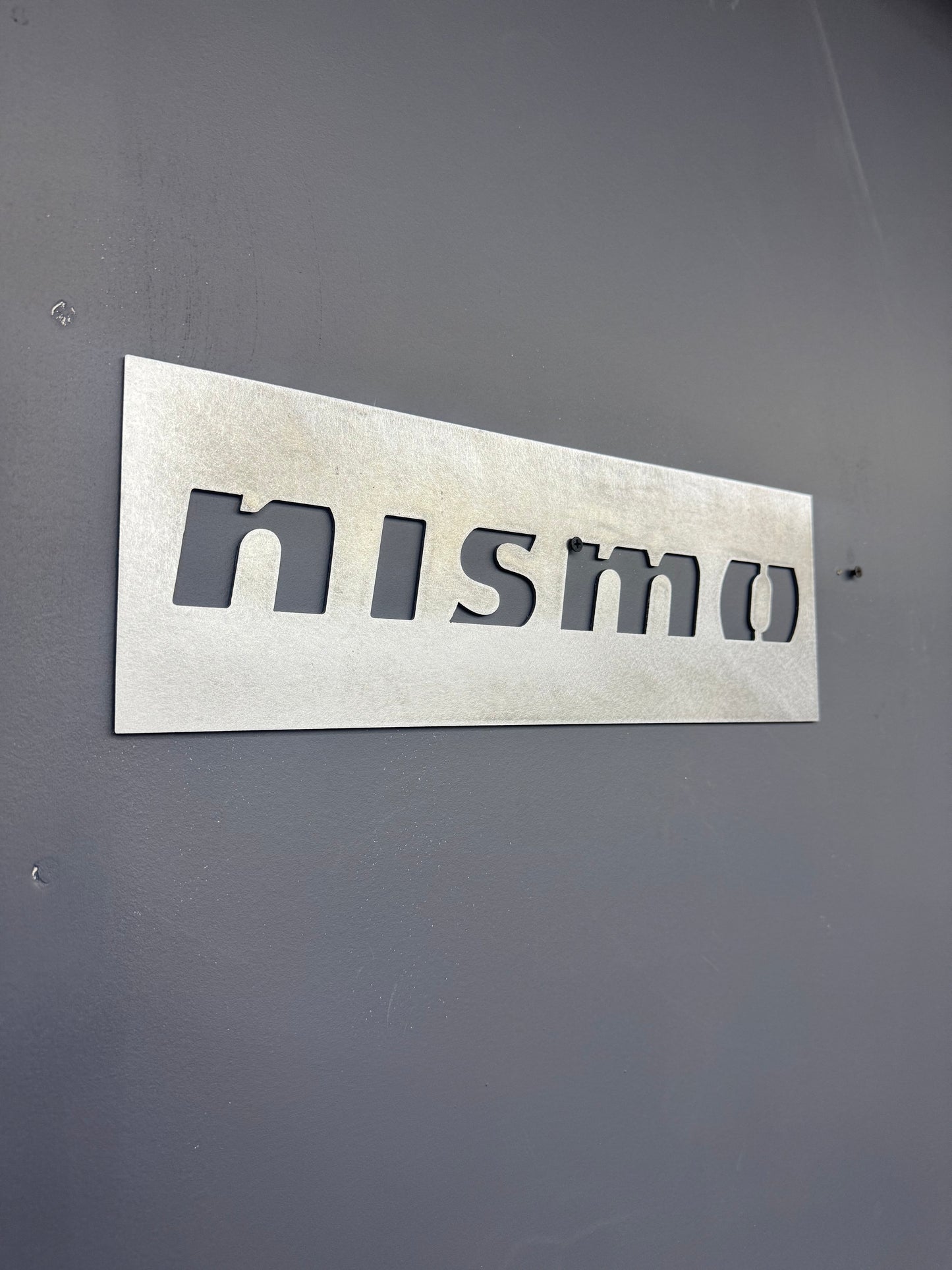 NISMO metal sign
