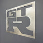 GTR metal sign