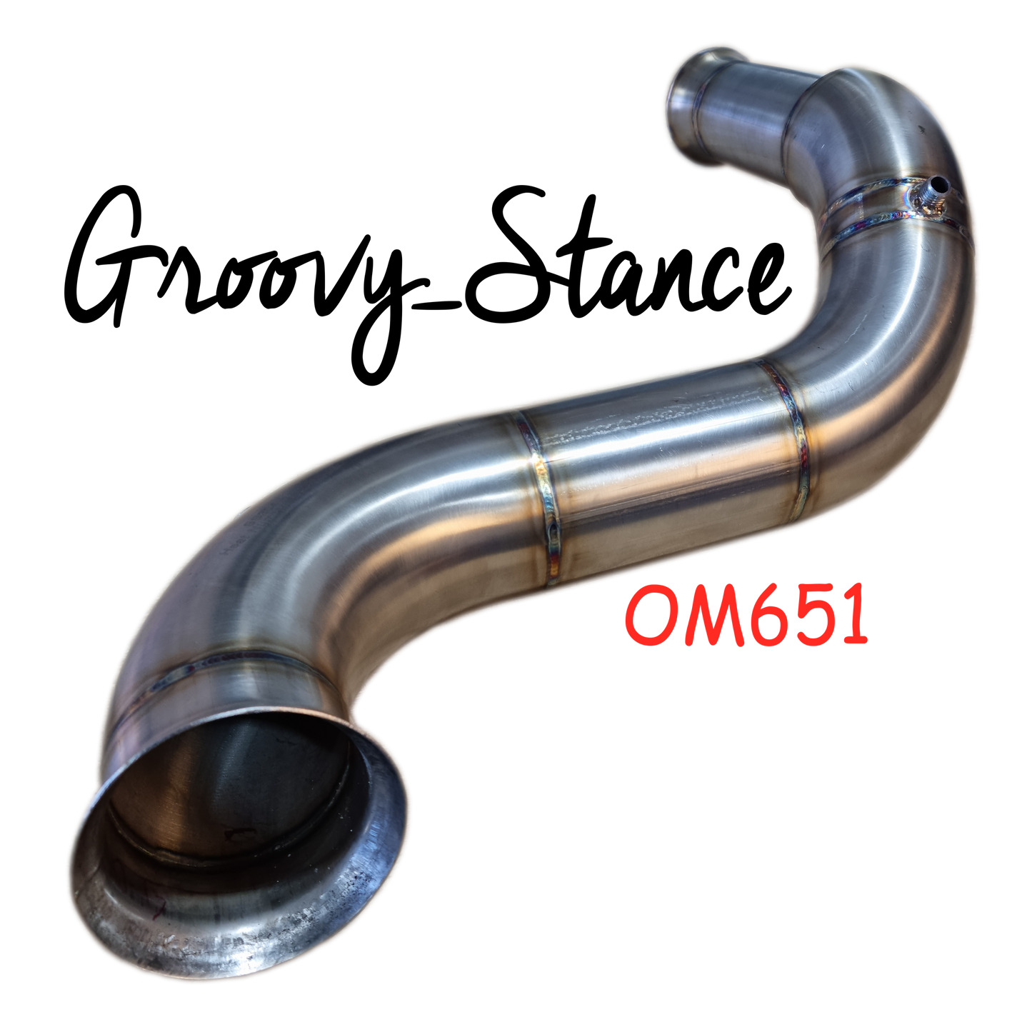 Mercedes om651 Decat Downpipe